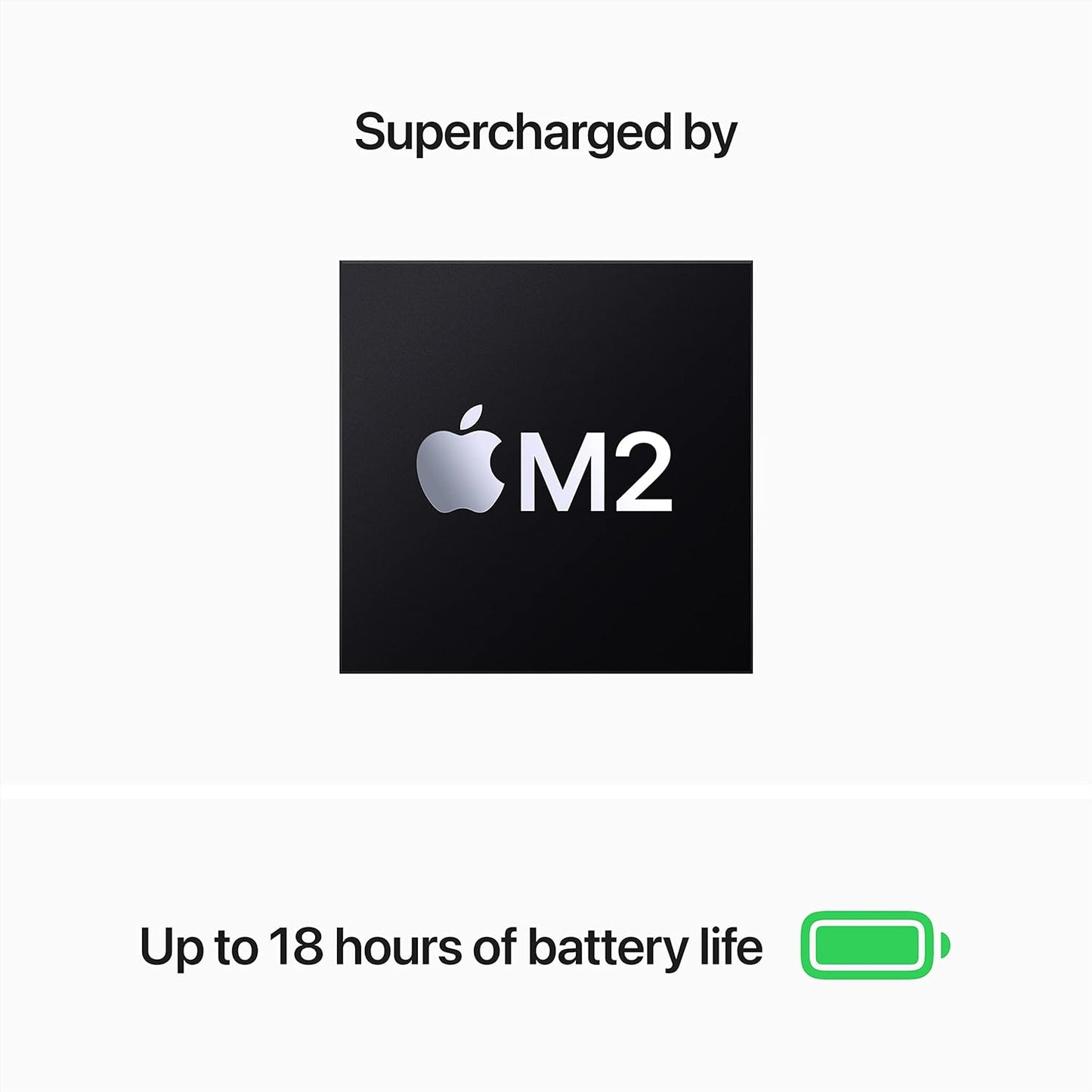Apple 2022 MacBook Air Laptop with M2 chip: Built for Apple Intelligence, 13.6-inch Liquid Retina Display, 8GB RAM, 256GB SSD Storage, Backlit Keyboard, 1080p FaceTime HD Camera) - Authentic Apple Products.