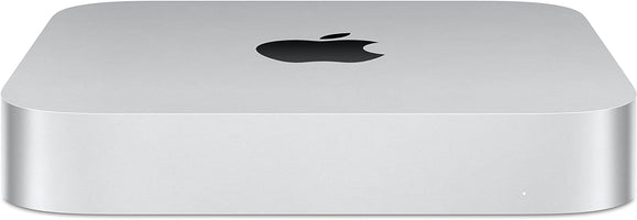 Apple 2023 Mac Mini with Apple M2 Chip with 8-core CPU (8GB RAM, 256GB SSD Storage) Silver (Renewed) - Authentic Apple Products.