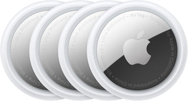 Apple AirTag 4 Pack. Keep Track of and find Your Keys, Wallet, Luggage, Backpack, and More. Simple one-tap Set up with iPhone or iPad - Authentic Apple Products.
