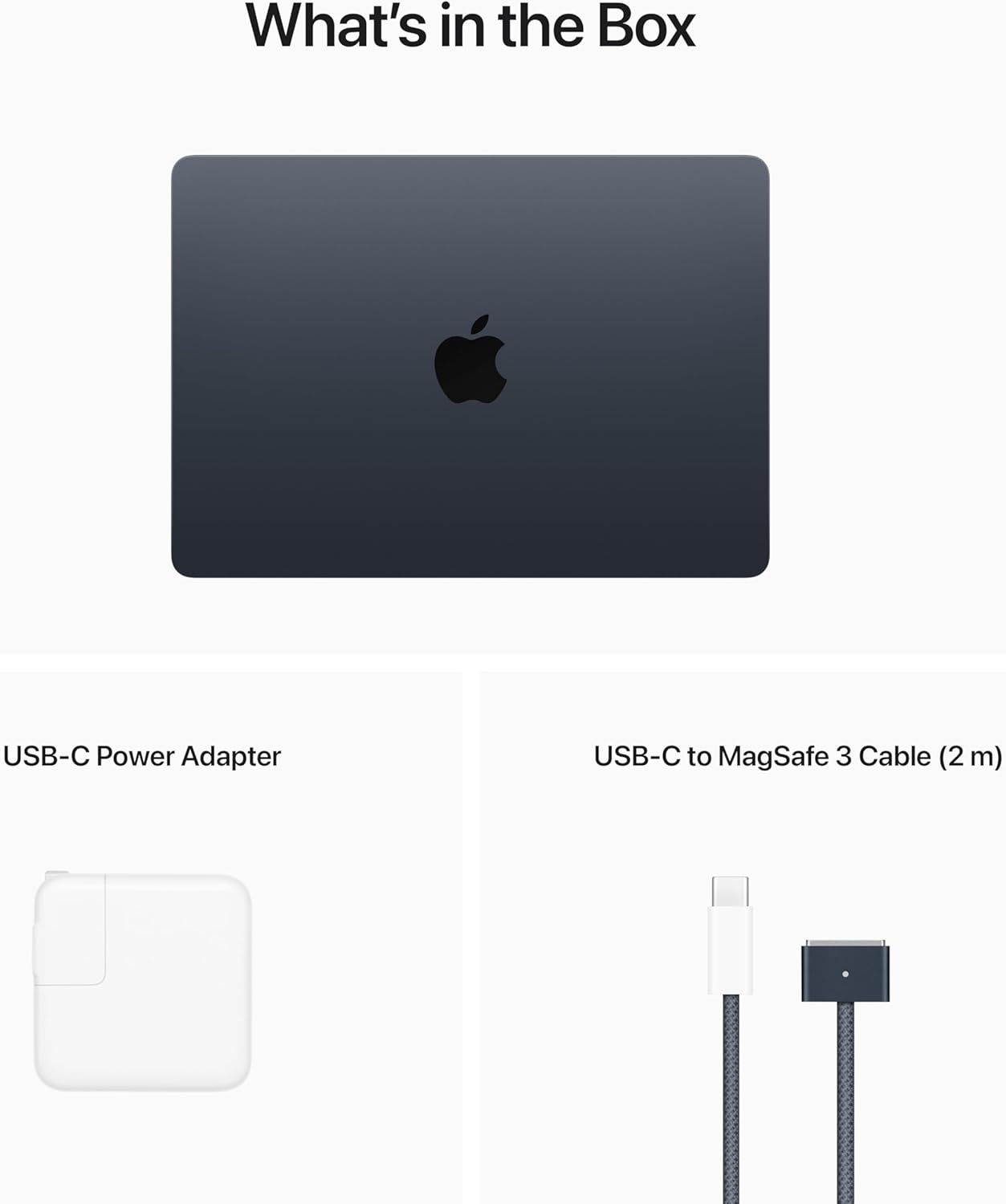 Apple 2022 MacBook Air Laptop with M2 chip: Built for Apple Intelligence, 13.6-inch Liquid Retina Display, 8GB RAM, 256GB SSD Storage, Backlit Keyboard, 1080p FaceTime HD Camera) - Authentic Apple Products.