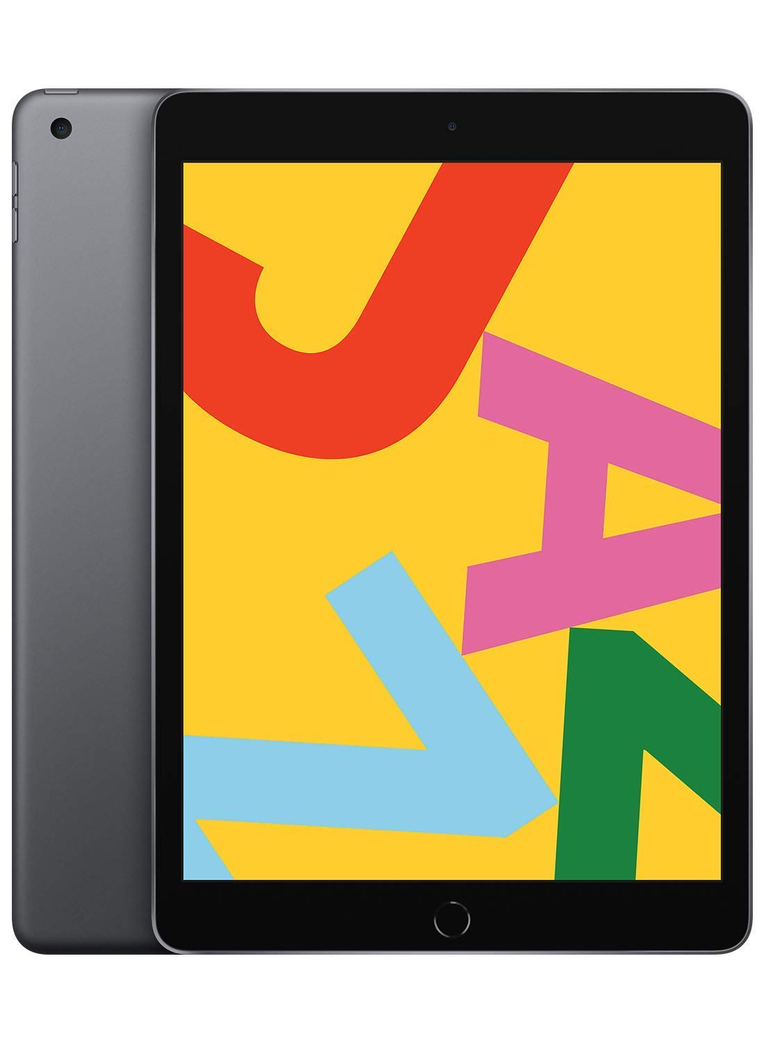 Apple iPad, 10.2-Inch, Wi-Fi, 32GB, Space Gray (Renewed) - Authentic Apple Products.