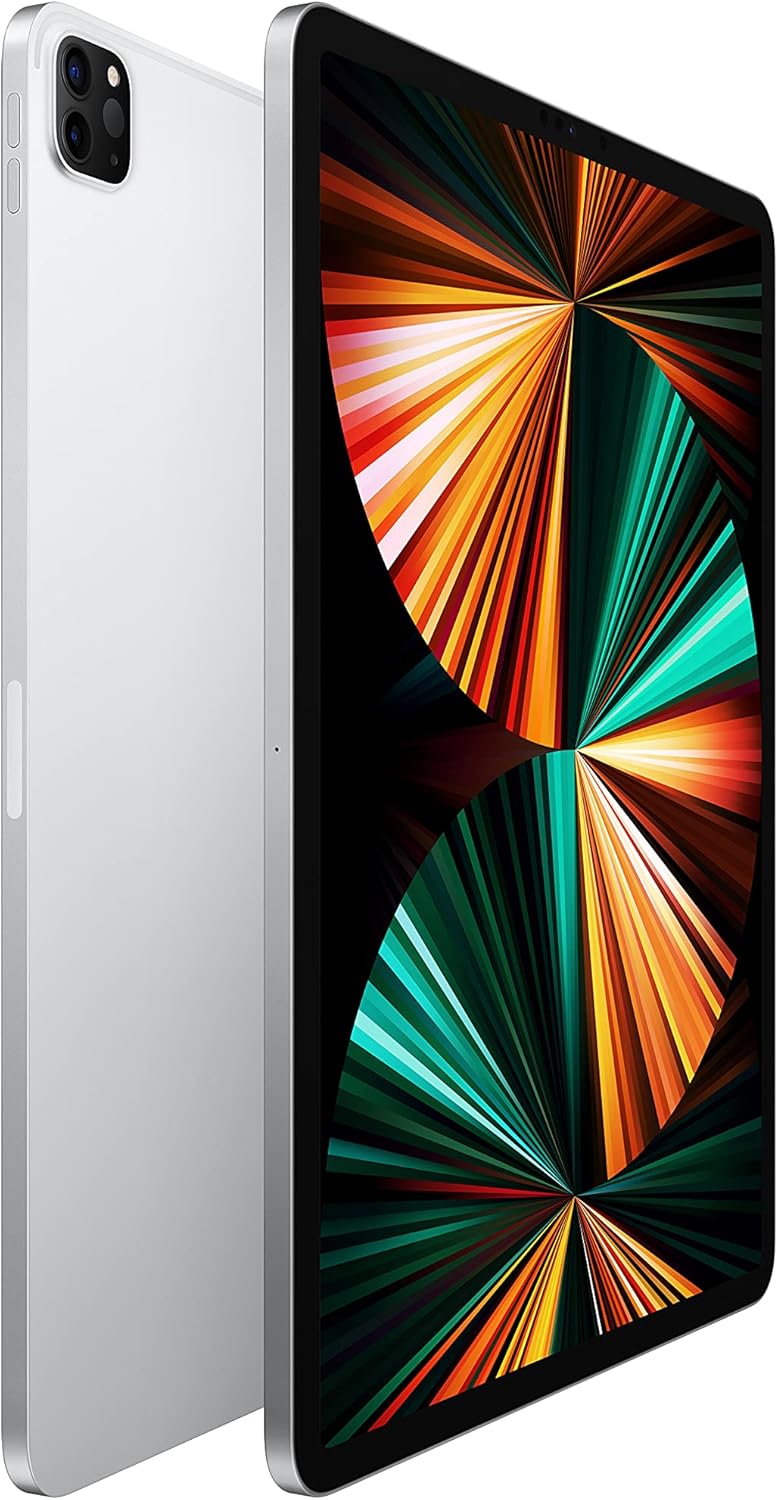 2021 Apple 12.9-inch iPad Pro (Wi‑Fi, 128GB) - Silver - Authentic Apple Products.