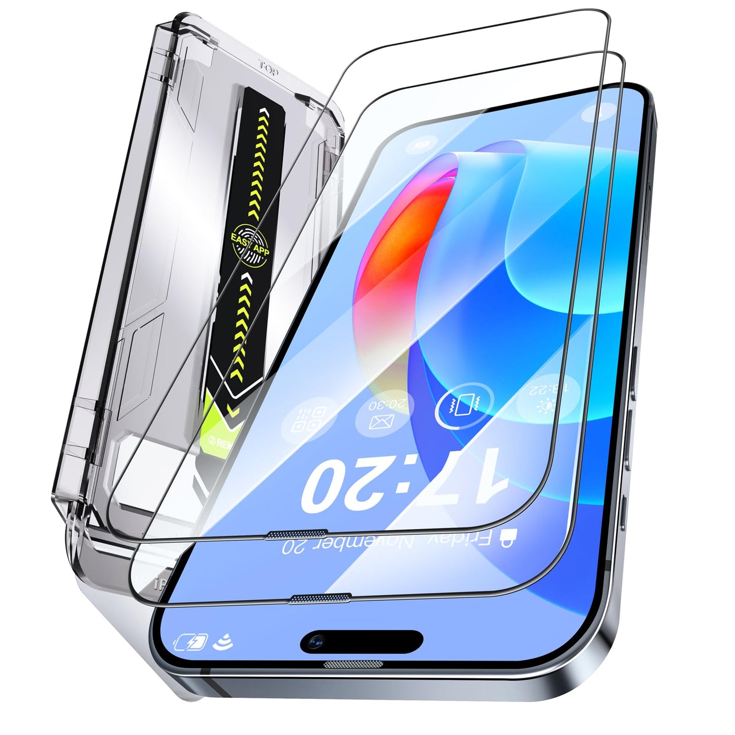Unbreak 9H Glass 2 Pack Screen Protector - Authentic Apple Products.
