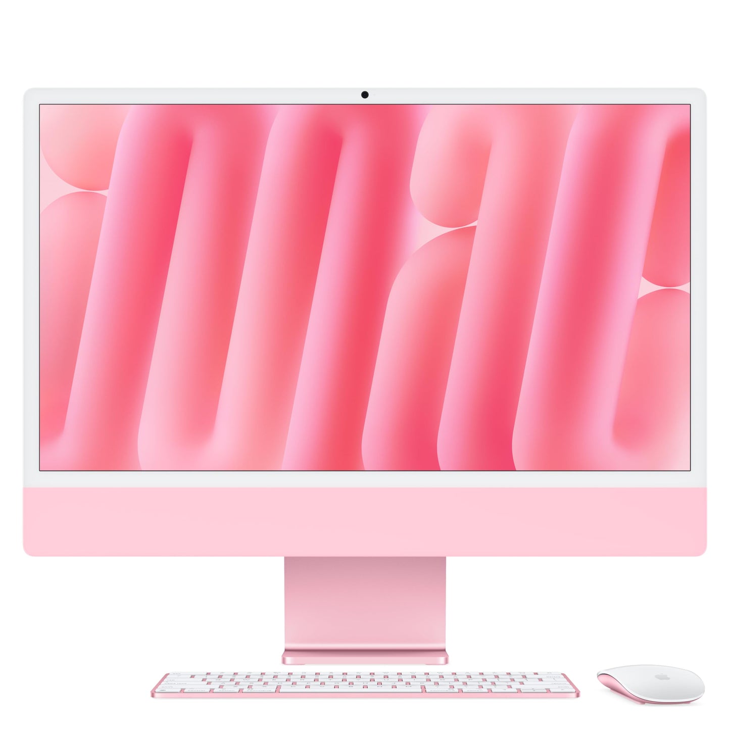 Apple 2024 iMac All-in-One Desktop Computer with M4 chip with 8-core CPU and 8-core GPU: Built for Apple Intelligence, 24-inch Retina Display, 16GB Unified Memory, 256GB SSD Storage; Silver - Authentic Apple Products.