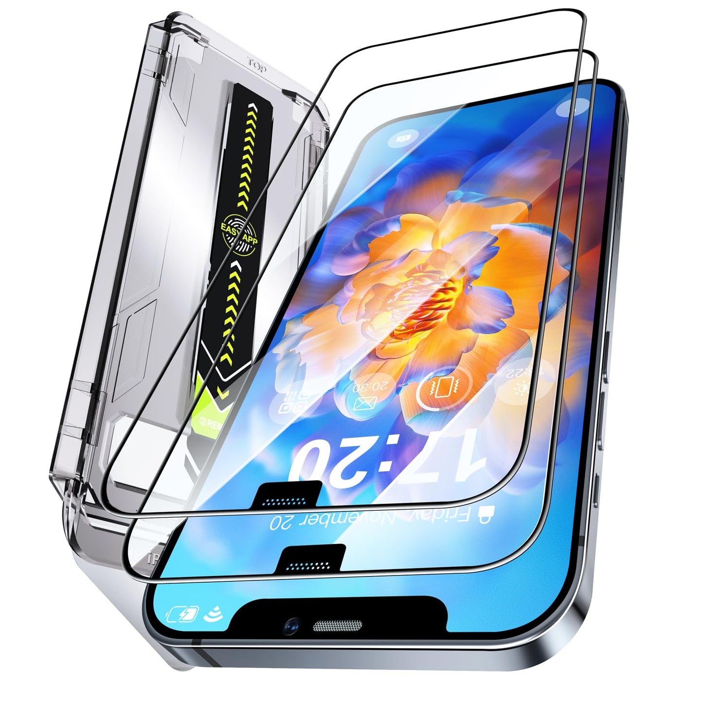 Unbreak 9H Glass 2 Pack Screen Protector - Authentic Apple Products.