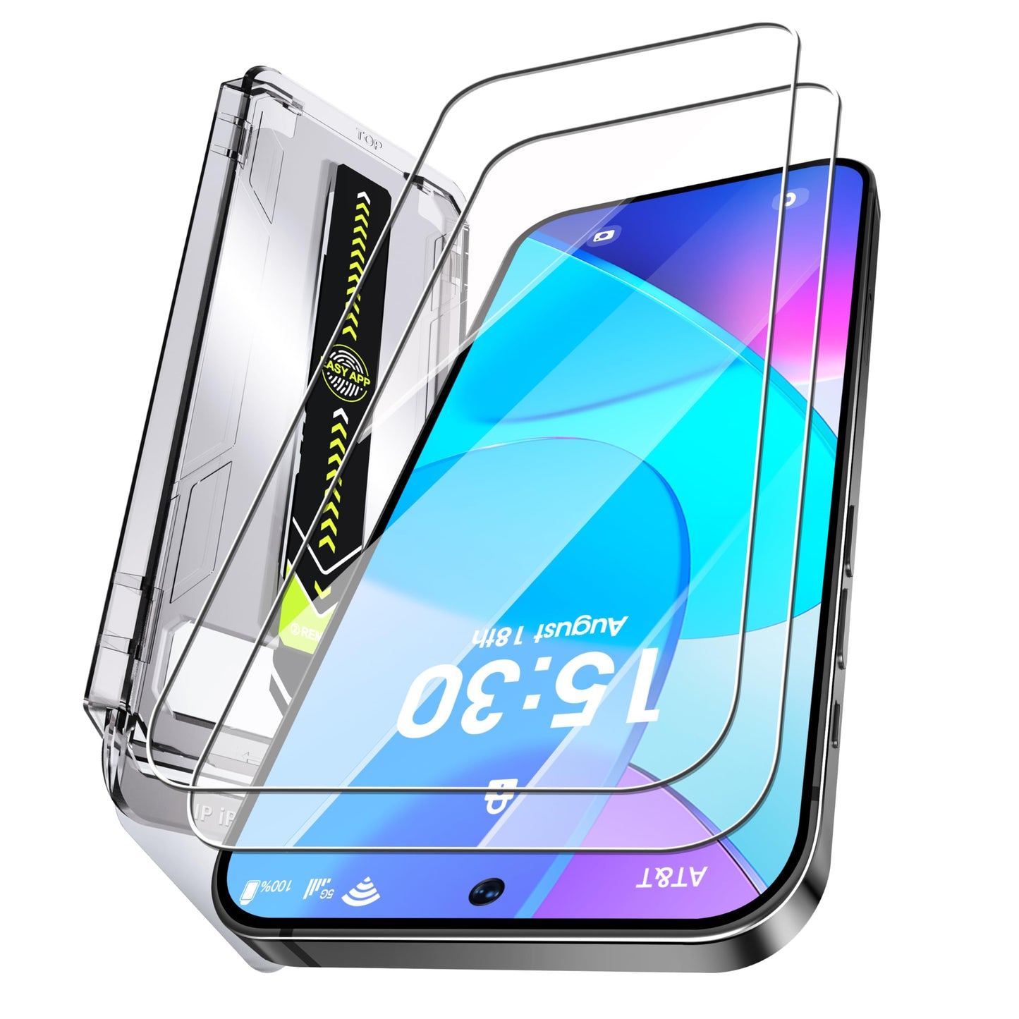 Unbreak 9H Glass 2 Pack Screen Protector - Authentic Apple Products.