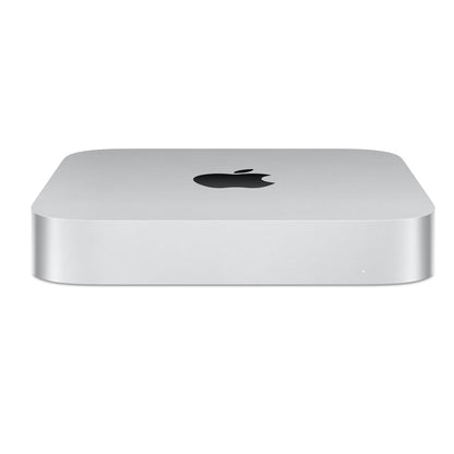 Apple 2023 Mac Mini with Apple M2 Chip with 8-core CPU (8GB RAM, 256GB SSD Storage) Silver (Renewed) - Authentic Apple Products.
