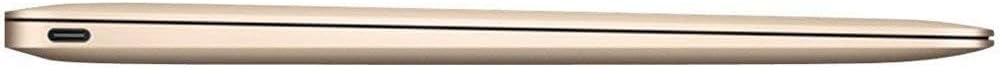 Apple MacBook MK4M2LL/A 12-Inch Laptop with Retina Display 256GB (Gold) - (Renewed) - Authentic Apple Products.