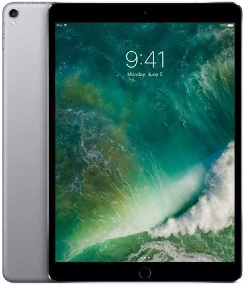 Apple 2017 iPad Pro (10.5-inch, Wi-Fi, 64GB) - Space Gray (Renewed) - Authentic Apple Products.