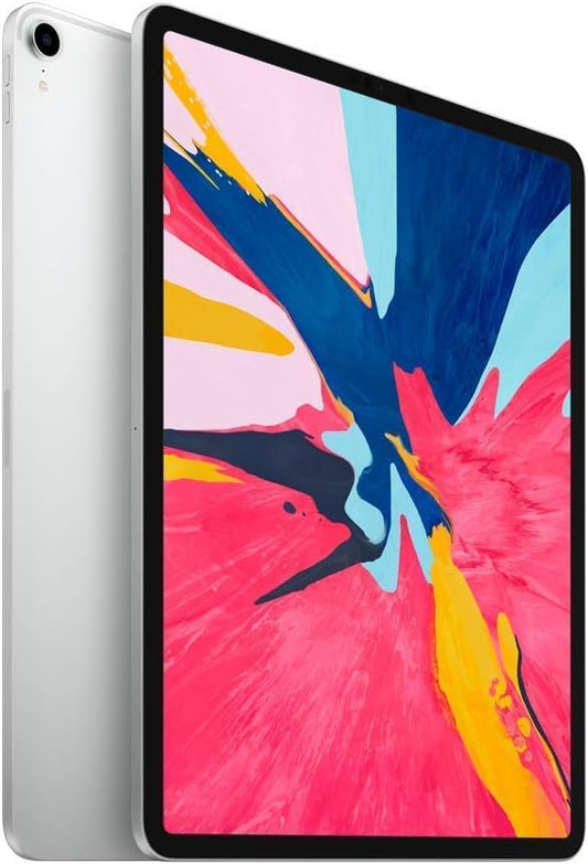 Apple 2018 iPad Pro (12.9-inch, Wi-Fi, 64GB) - Silver (Renewed) - Authentic Apple Products.