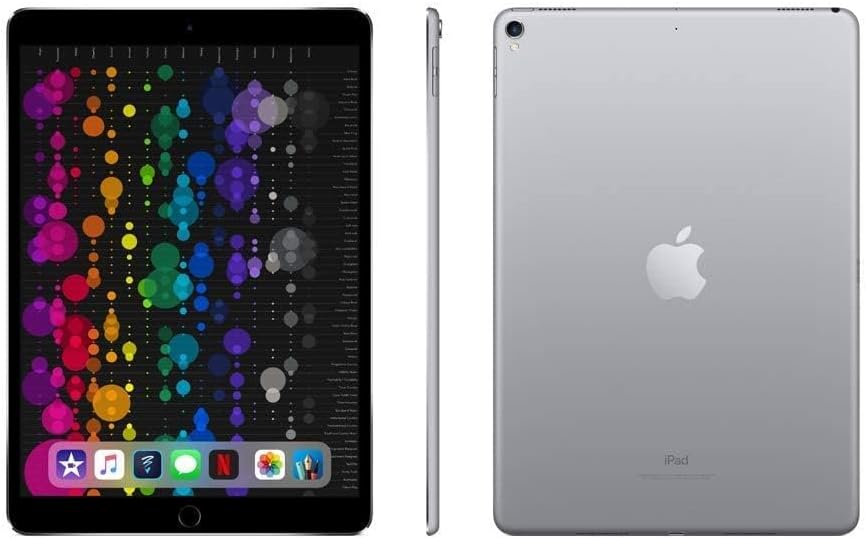 Apple 2017 iPad Pro (10.5-inch, Wi-Fi, 64GB) - Space Gray (Renewed) - Authentic Apple Products.