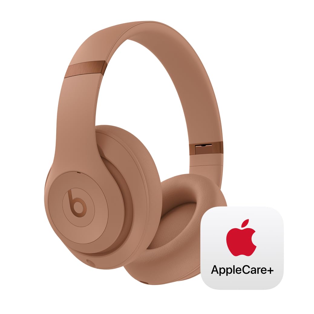Beats Studio Pro x Kim Kardashian – Bluetooth Noise Cancelling Headphones,Personalized Spatial Audio, USB-C Lossless Audio, Apple & Android Compatibility, Up to 40 Hours Battery Life - Dune - Authentic Apple Products.