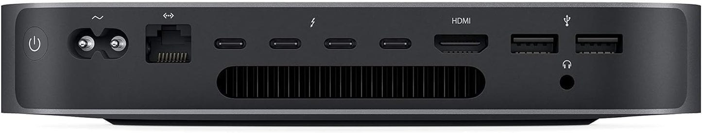 Apple Late 2018 Mac Mini with 3.0GHz Intel Core i5 (8GB RAM, 256GB SSD) Space Gray (Renewed) - Authentic Apple Products.