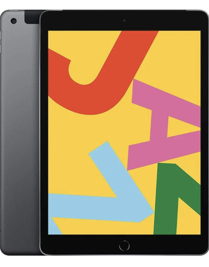 Apple iPad, 10.2-Inch, Wi-Fi, 32GB, Space Gray (Renewed) - Authentic Apple Products.