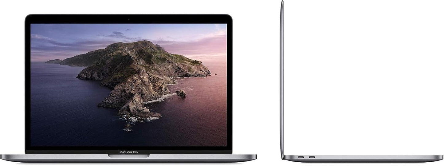 Apple 2019 MacBook Pro with 1.4GHz Intel Core i5 (13-inch, 8GB RAM, 128GB SSD) - Space Gray (Renewed) - Authentic Apple Products.