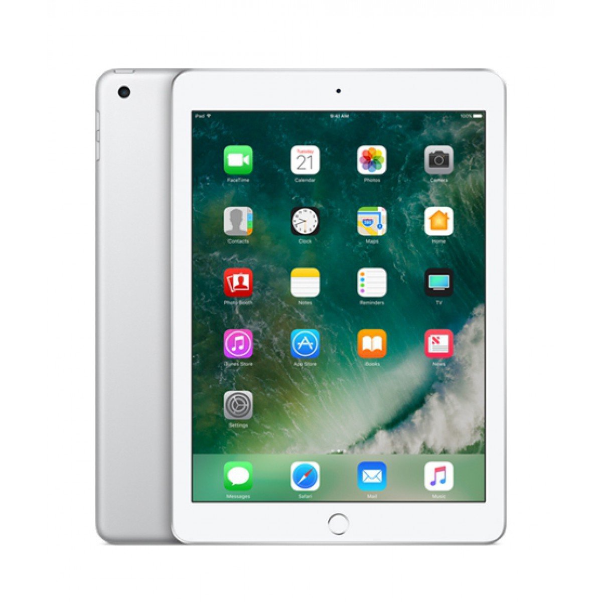 Apple iPad (2018 Model) with Wi-Fi only 32GB Apple 9.7in iPad - Space Gray (Renewed) - Authentic Apple Products.