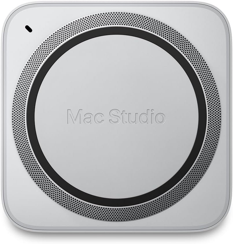 Apple Mac Studio Desktop Computer, 2025, M3 Ultra 28-Core / 60-Core, 96GB, 1TB - Authentic Apple Products.