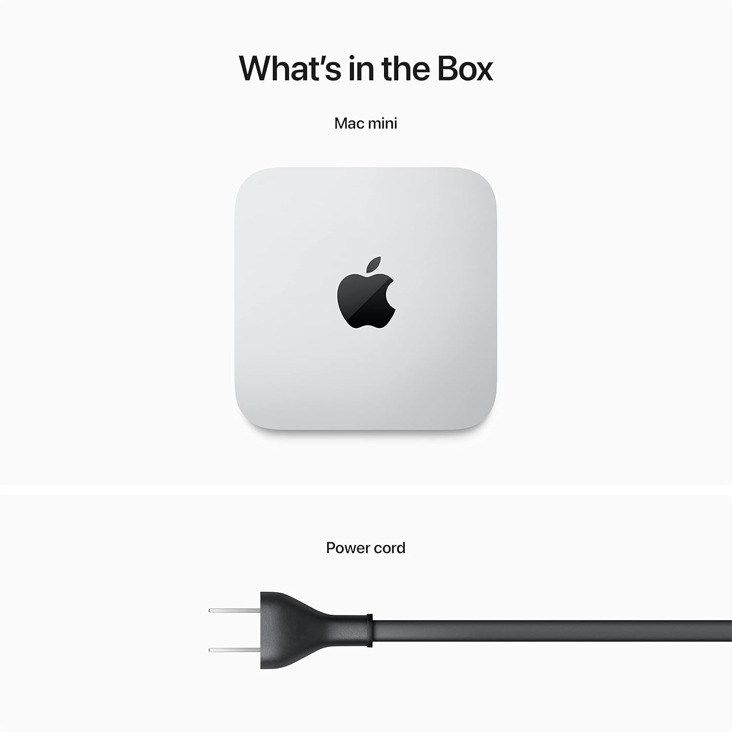 Apple 2023 Mac Mini Desktop Computer with Apple M2 chip with 8‑core CPU and 10‑core GPU, 8GB Unified Memory, 256GB SSD Storage, Gigabit Ethernet. Works with iPhone/iPad - Authentic Apple Products.