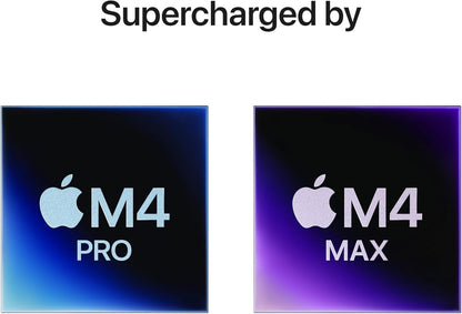 Apple 2024 MacBook Pro Laptop with M4 Max, 16‑core CPU, 40‑core GPU: Built for Apple Intelligence, 16.2-inch Liquid Retina XDR Display, 128GB Unified Memory, 4TB SSD Storage; Space Black - Z1FT000DA