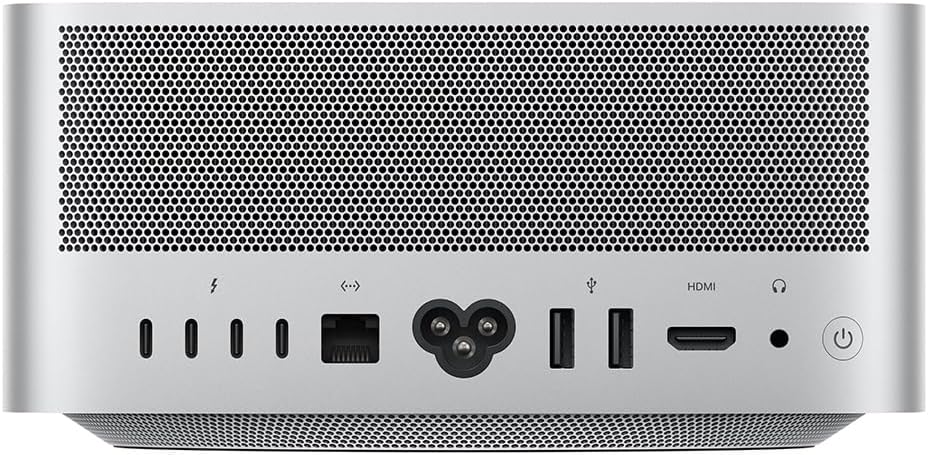 Apple Mac Studio Desktop Computer, 2025, M3 Ultra 28-Core / 60-Core, 96GB, 1TB - Authentic Apple Products.