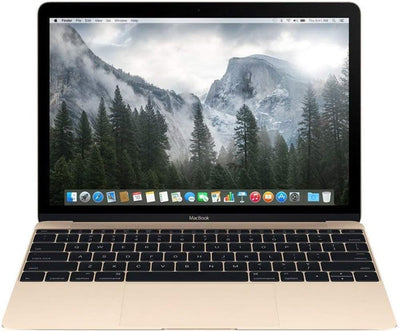 Apple MacBook MK4M2LL/A 12-Inch Laptop with Retina Display 256GB (Gold) - (Renewed) - Authentic Apple Products.