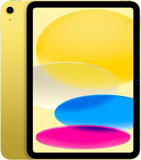 Apple iPad, 2025 with A16 Chip (11-inch, Wi-Fi + Cellular, 128GB) - Yellow (Renewed) - Authentic Apple Products.