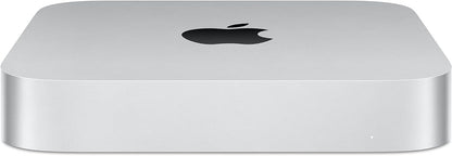 Apple 2023 Mac Mini with Apple M2 Chip with 8-core CPU (8GB RAM, 256GB SSD Storage) Silver (Renewed) - Authentic Apple Products.