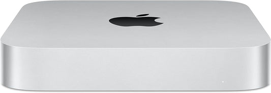 Apple 2023 Mac Mini with Apple M2 Chip with 8-core CPU (8GB RAM, 256GB SSD Storage) Silver (Renewed) - Authentic Apple Products.