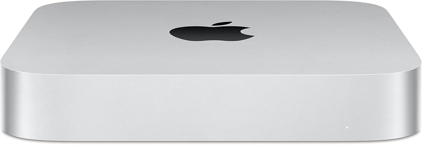 Apple 2023 Mac Mini Desktop Computer with Apple M2 chip with 8‑core CPU and 10‑core GPU, 8GB Unified Memory, 256GB SSD Storage, Gigabit Ethernet. Works with iPhone/iPad - Authentic Apple Products.