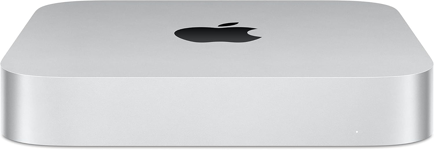 Apple 2023 Mac Mini Desktop Computer with Apple M2 chip with 8‑core CPU and 10‑core GPU, 8GB Unified Memory, 256GB SSD Storage, Gigabit Ethernet. Works with iPhone/iPad - Authentic Apple Products.