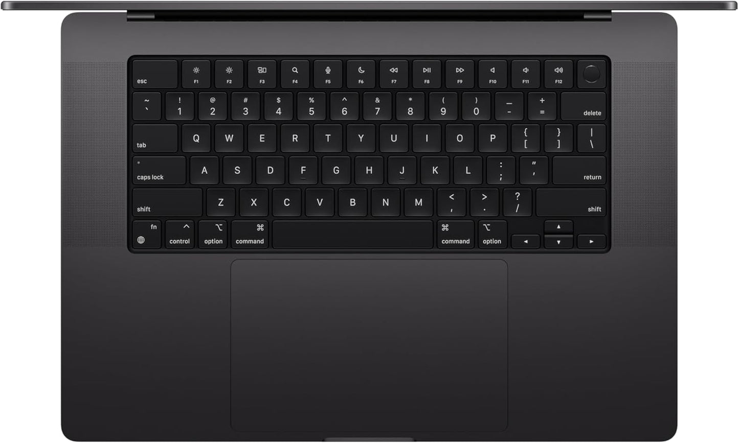 Apple 2024 MacBook Pro Laptop with M4 Max, 16‑core CPU, 40‑core GPU: Built for Apple Intelligence, 16.2-inch Liquid Retina XDR Display, 128GB Unified Memory, 4TB SSD Storage; Space Black - Z1FT000DA
