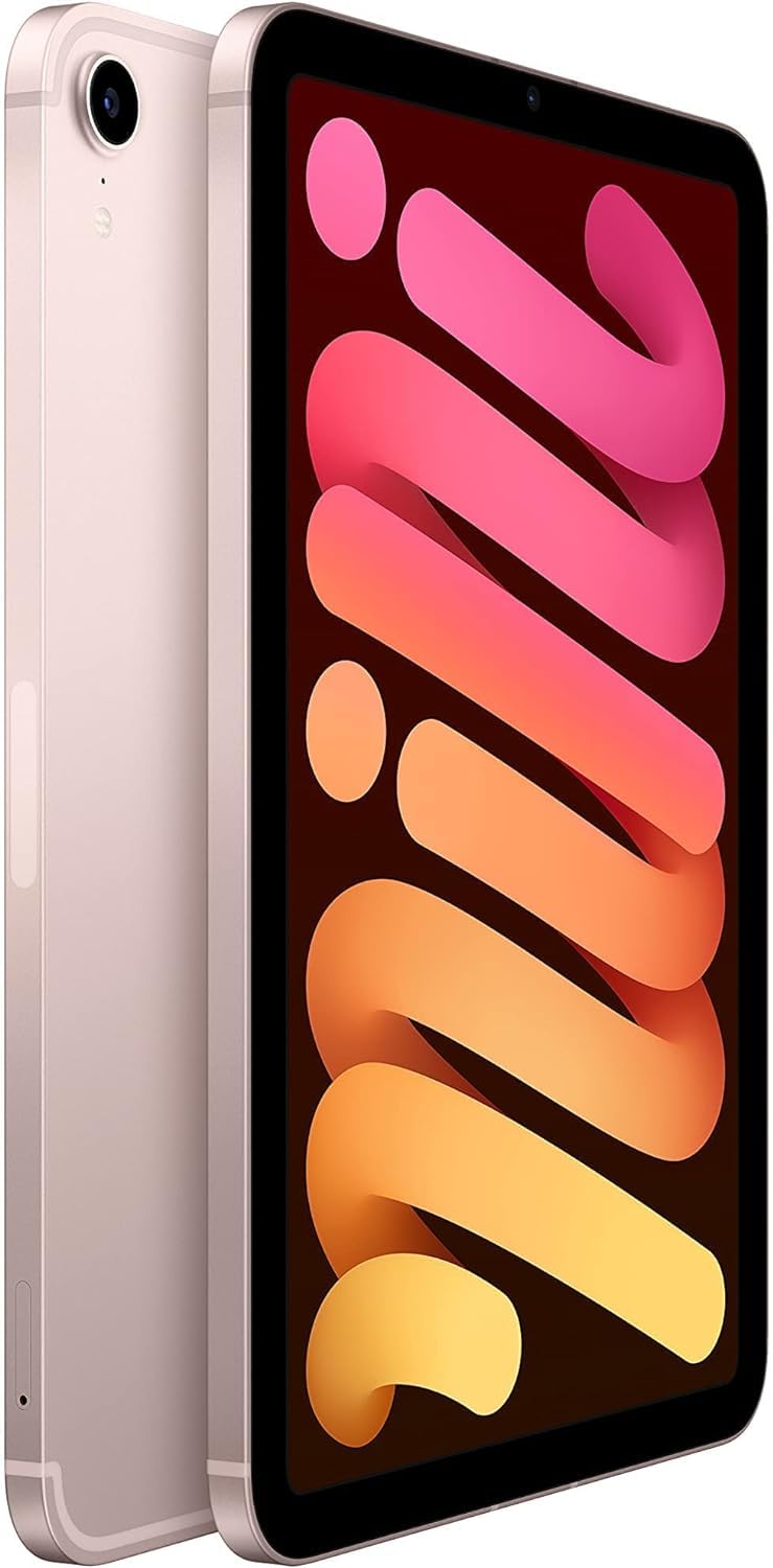 Apple 2021 iPad Mini 6 8.3-inch, Wi-Fi, 64GB, Purple (Renewed) - Authentic Apple Products.