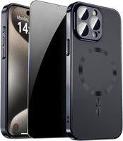 Magnetic for iPhone 14 Pro Max Case with Privacy Screen Protector & Built-in Camera Protection Cover for iPhone 14 Pro Max, Compatible with MagSafe Phone Case for iPhone 14 ProMax, Black - Authentic Apple Products.