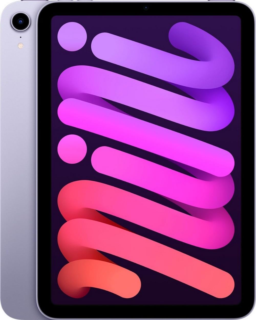 Apple 2021 iPad Mini 6 8.3-inch, Wi-Fi, 64GB, Purple (Renewed) - Authentic Apple Products.
