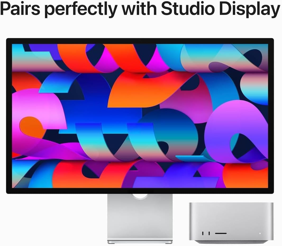 2023 Apple Mac Studio with M2 Max 12-Core / 30-Core, (3.7-inch, 32GB, 512GB SSD) (Renewed Premium) - Authentic Apple Products.