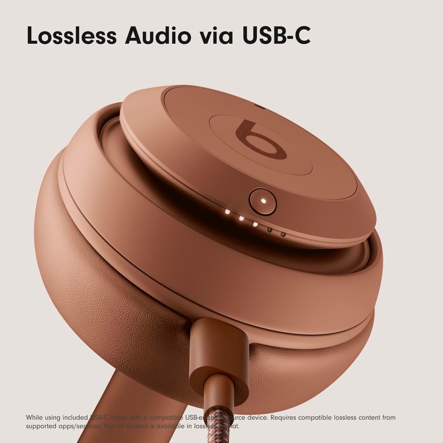 Beats Studio Pro x Kim Kardashian – Bluetooth Noise Cancelling Headphones,Personalized Spatial Audio, USB-C Lossless Audio, Apple & Android Compatibility, Up to 40 Hours Battery Life - Dune - Authentic Apple Products.