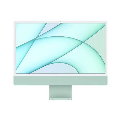 2021 Apple iMac with Apple M1 Chip with 8-core CPU (24-inch, 8GB RAM, 256GB SSD Storage) (QWERTY English) Yellow (Renewed) - Authentic Apple Products.