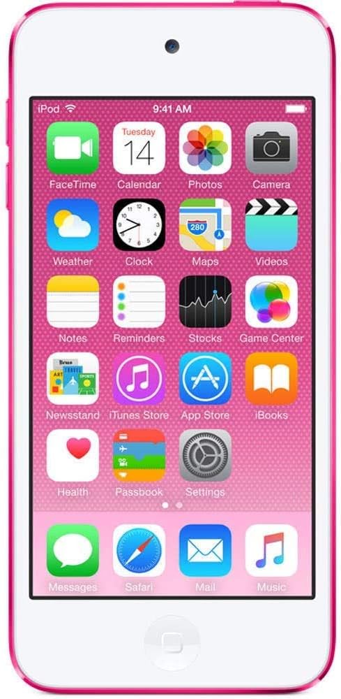 Apple iPod Touch 32GB Pink (6th Generation) MKHQ2LL/A (Renewed)