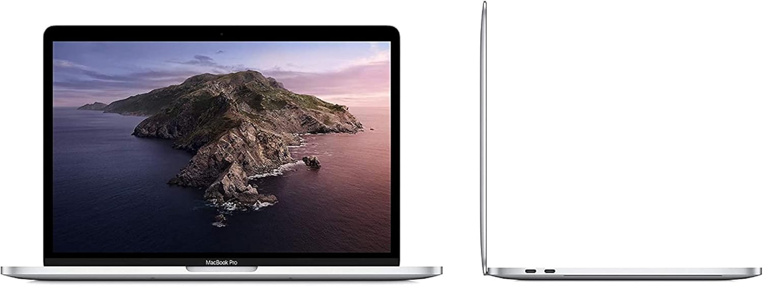 Apple Mid 2017 MacBook Pro with 2.3GHz Intel Core i5, 13-inch, 8GB RAM, 256GB SSD, Silver (Renewed)
