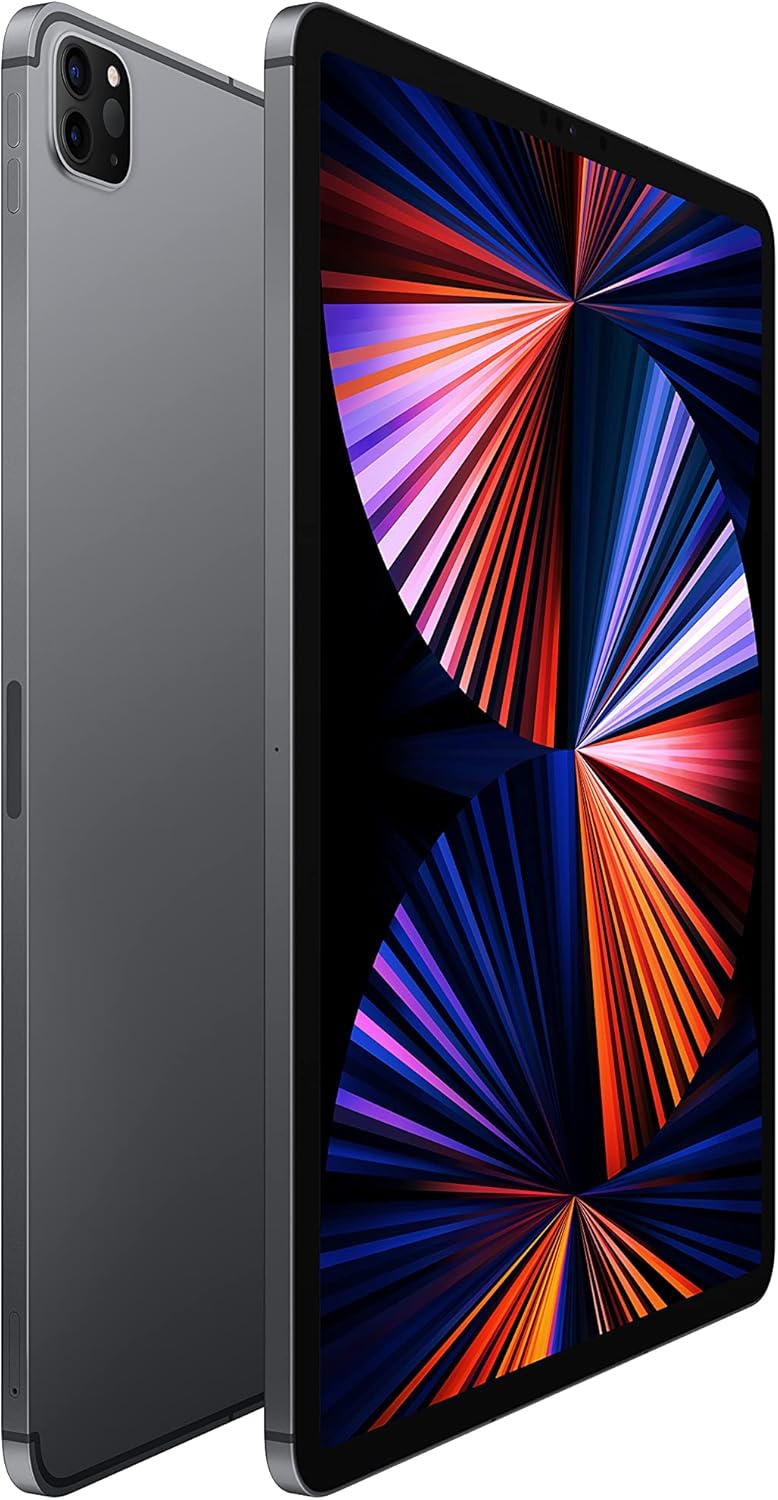 Apple iPad Pro 12.9in (5th Gen.) - 512GB - WiFi - Space Gray (Renewed Premium) - Authentic Apple Products.