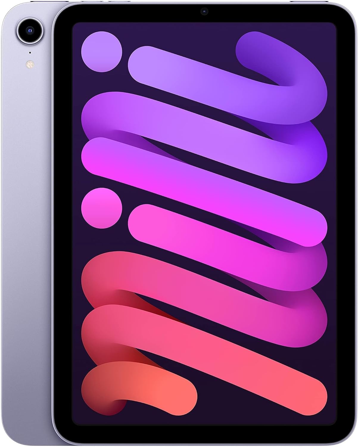 Apple 2021 iPad Mini 6 8.3-inch, Wi-Fi, 64GB, Purple (Renewed) - Authentic Apple Products.