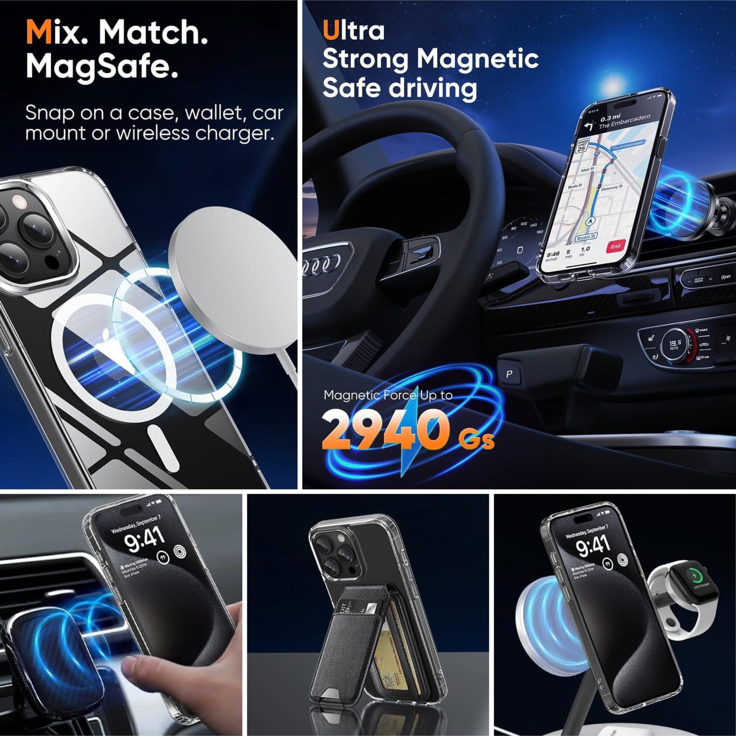 7-in-1 iPhone 15 Pro Max 3X Screen Protection - Authentic Apple Products.