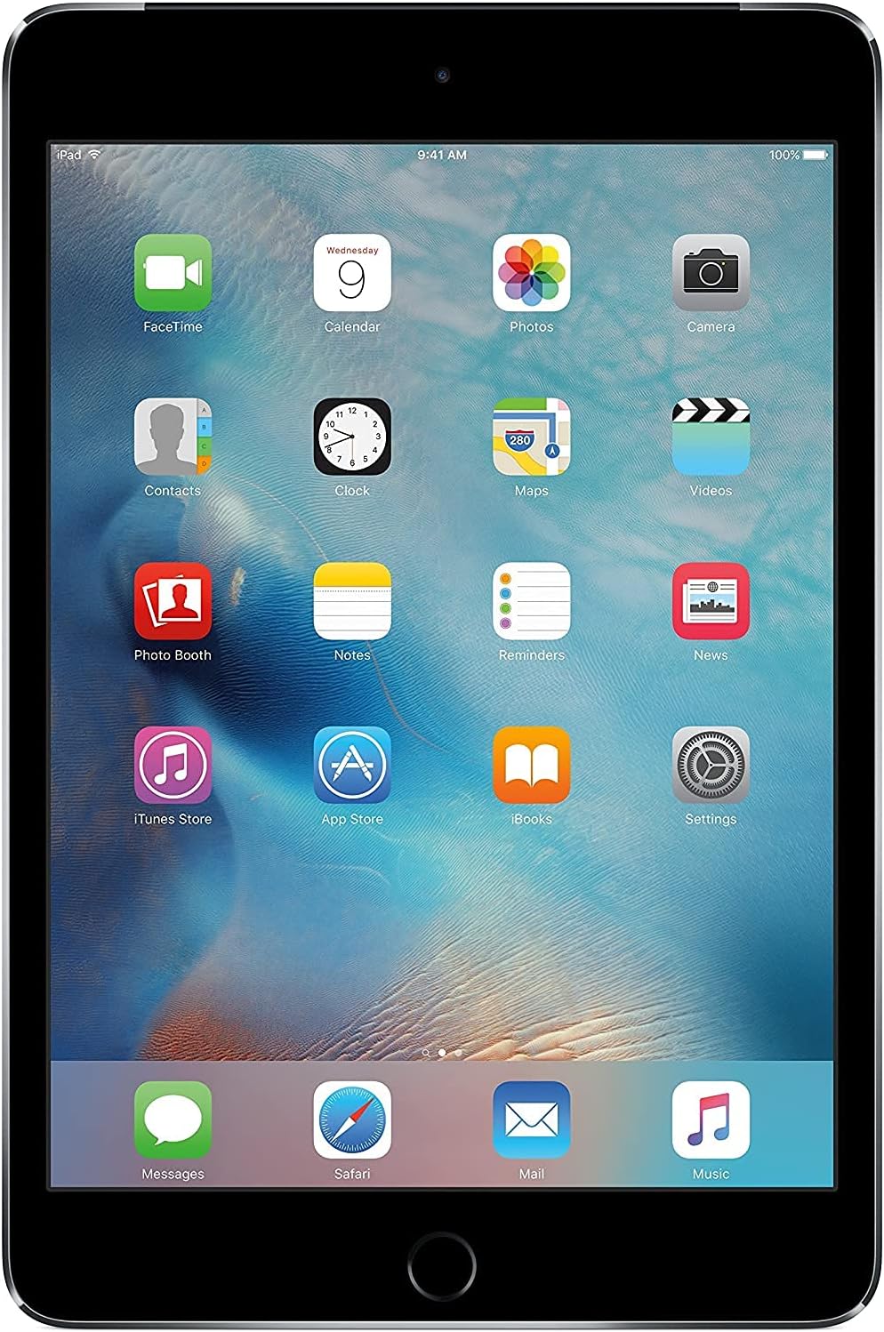 Apple iPad Mini 4, 16GB, Space Gray - WiFi + Cellular (Renewed) - Authentic Apple Products.
