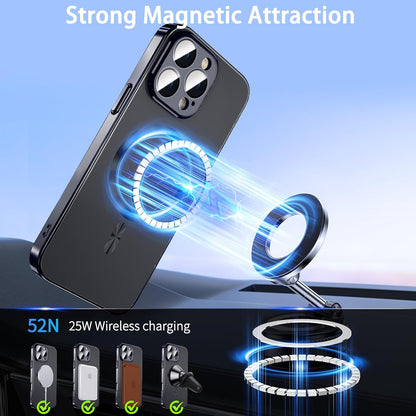 Magnetic for iPhone 14 Pro Max Case with Privacy Screen Protector & Built-in Camera Protection Cover for iPhone 14 Pro Max, Compatible with MagSafe Phone Case for iPhone 14 ProMax, Black - Authentic Apple Products.
