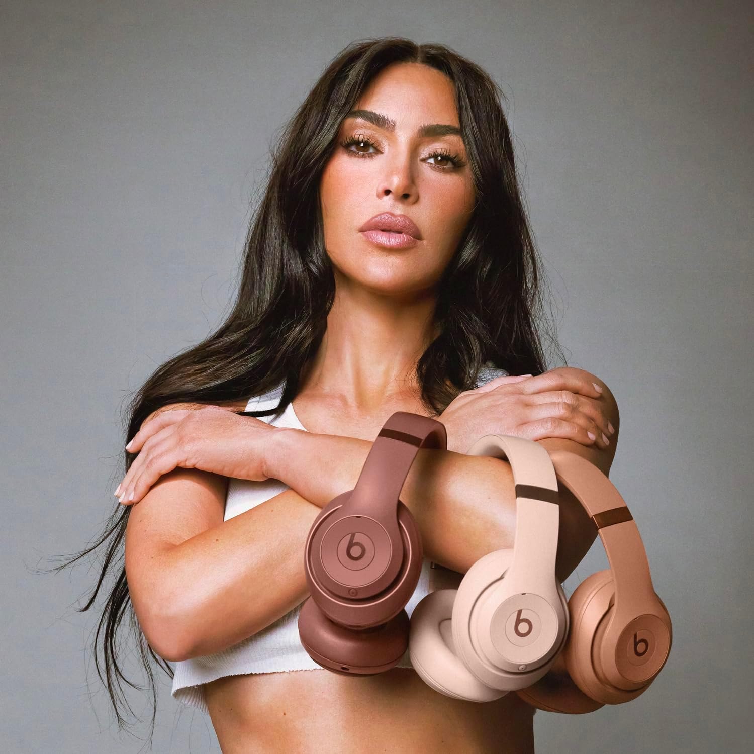 Beats Studio Pro x Kim Kardashian – Bluetooth Noise Cancelling Headphones,Personalized Spatial Audio, USB-C Lossless Audio, Apple & Android Compatibility, Up to 40 Hours Battery Life - Dune - Authentic Apple Products.