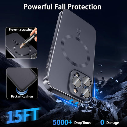 Magnetic for iPhone 14 Pro Max Case with Privacy Screen Protector & Built-in Camera Protection Cover for iPhone 14 Pro Max, Compatible with MagSafe Phone Case for iPhone 14 ProMax, Black - Authentic Apple Products.