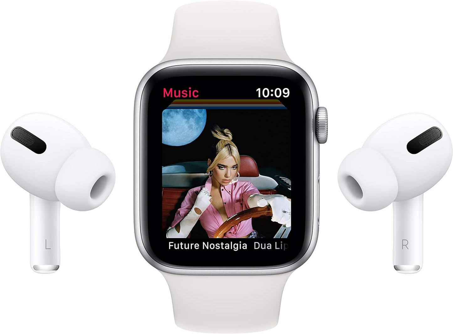 Apple Watch Series 6 (GPS, 40mm) - Blue Aluminum Case with Deep Navy Sport Band (Renewed) - Authentic Apple Products.