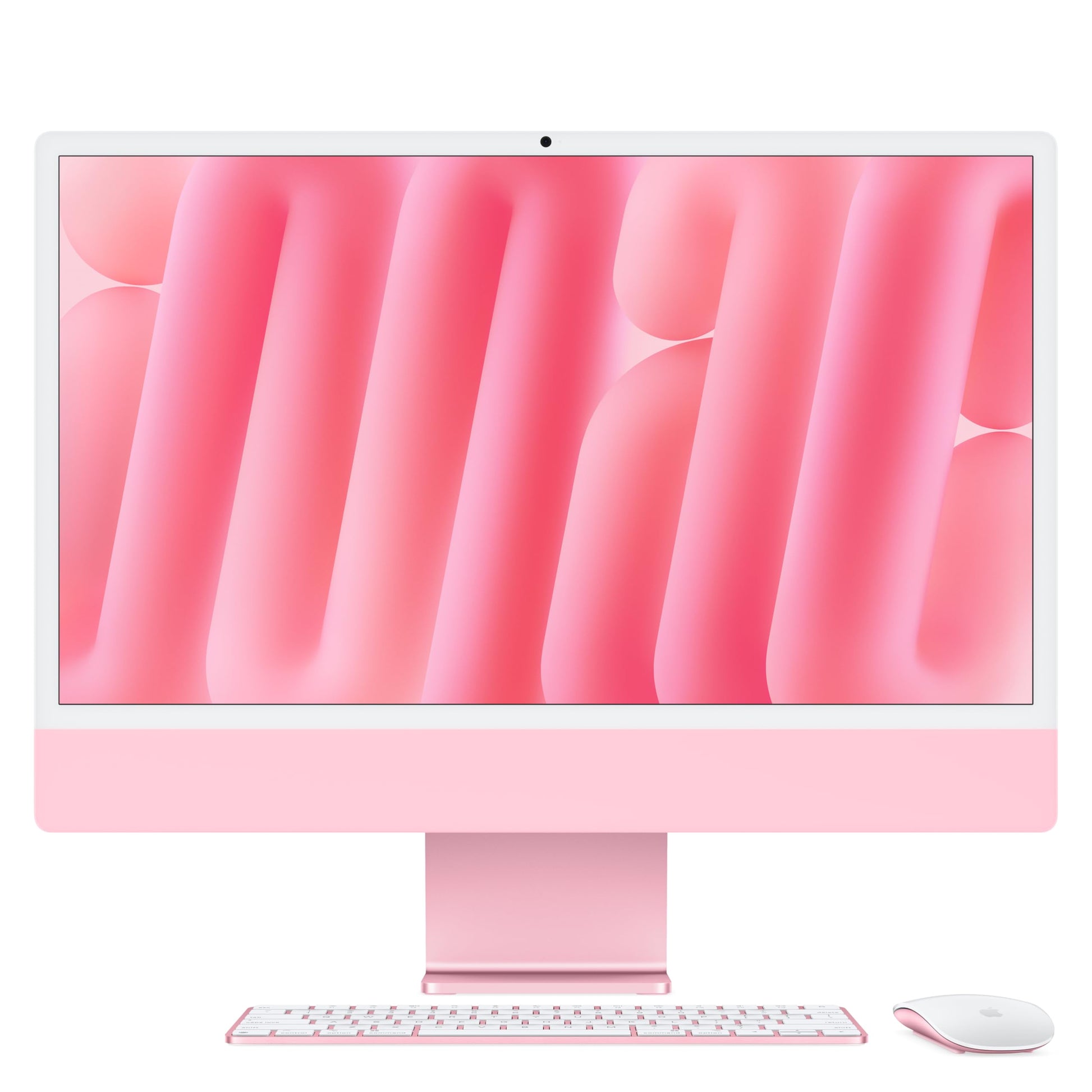 Apple 2024 iMac All-in-One Desktop Computer with M4 chip with 8-core CPU and 8-core GPU: Built for Apple Intelligence, 24-inch Retina Display, 16GB Unified Memory, 256GB SSD Storage; Silver - Authentic Apple Products.