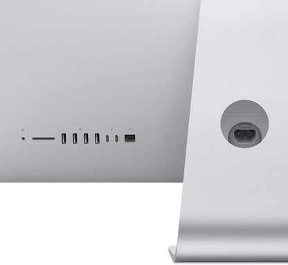 Apple Mid 2020 iMac with 3.3GHz 6 Core 10th Gen Intel Core i5, 27 inch Retina 5K, 8GB RAM, 512GB SSD (Renewed) - Authentic Apple Products.