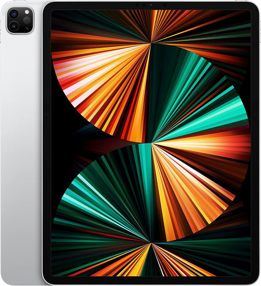 2021 Apple 12.9-inch iPad Pro (Wi‑Fi, 128GB) - Silver - Authentic Apple Products.